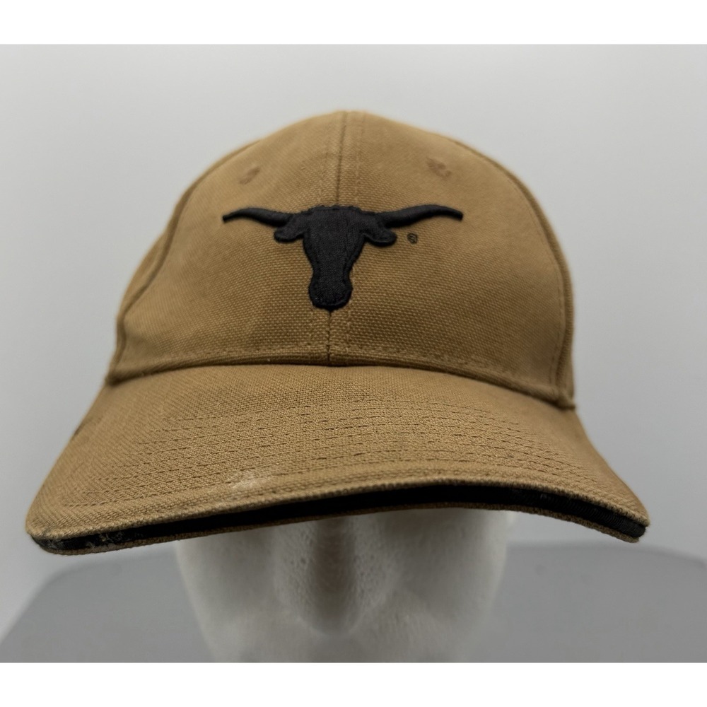 The Game Texas Longhorns Adjustable Cap Carhartt Like Brown Canvas  Hat